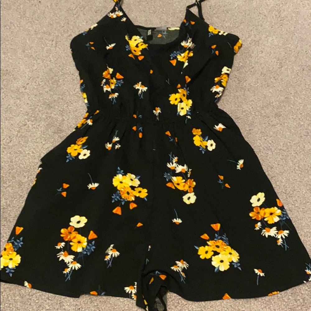 Floral Print Romper from H&M